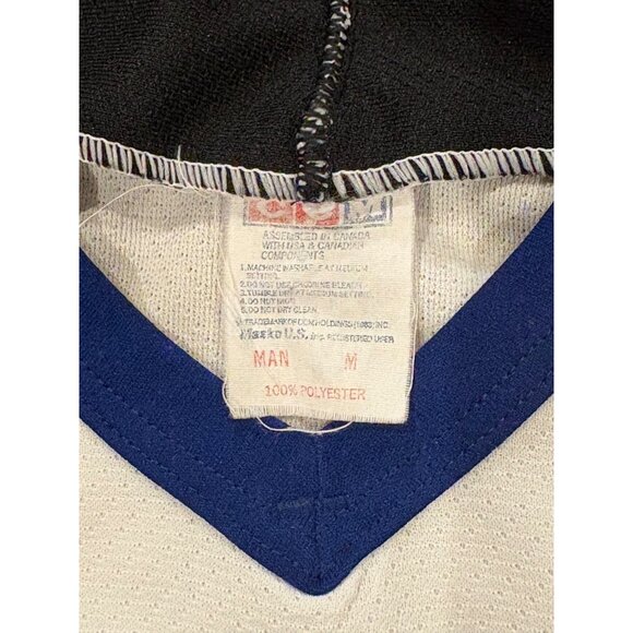 Vintage 90's CCM Maska Tampa Bay Lightning Stitched White NHL Jersey Men's M - Picture 6 of 6